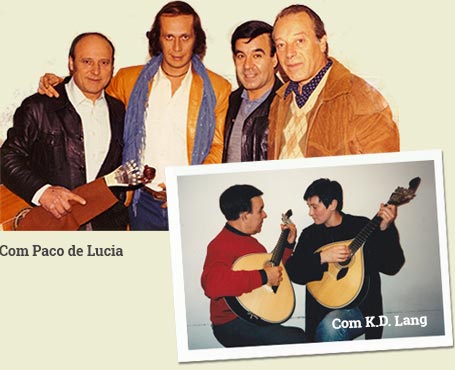 Com Paco de Lucia / Com K.D. LAng